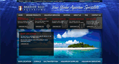 Desktop Screenshot of barrierreefaquariums.com
